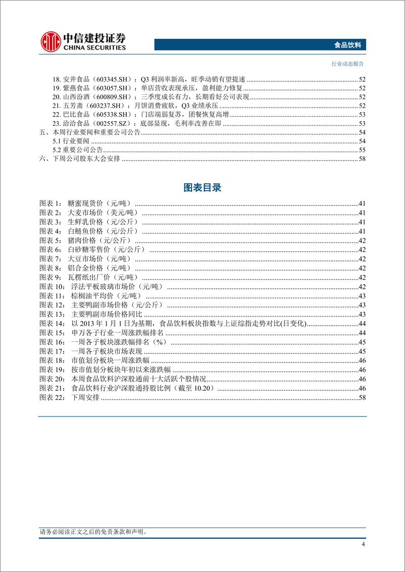 《食品饮料行业：白酒Q3业绩亮眼，零食利润超预期-20231029-中信建投-61页》 - 第6页预览图