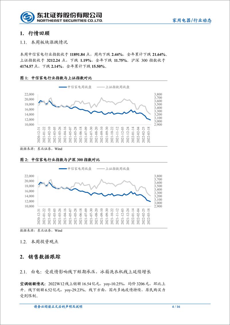 《家用电器行业：海运价格持续回落，扫地机行业景气度延续-20220327-东北证券-16页》 - 第5页预览图