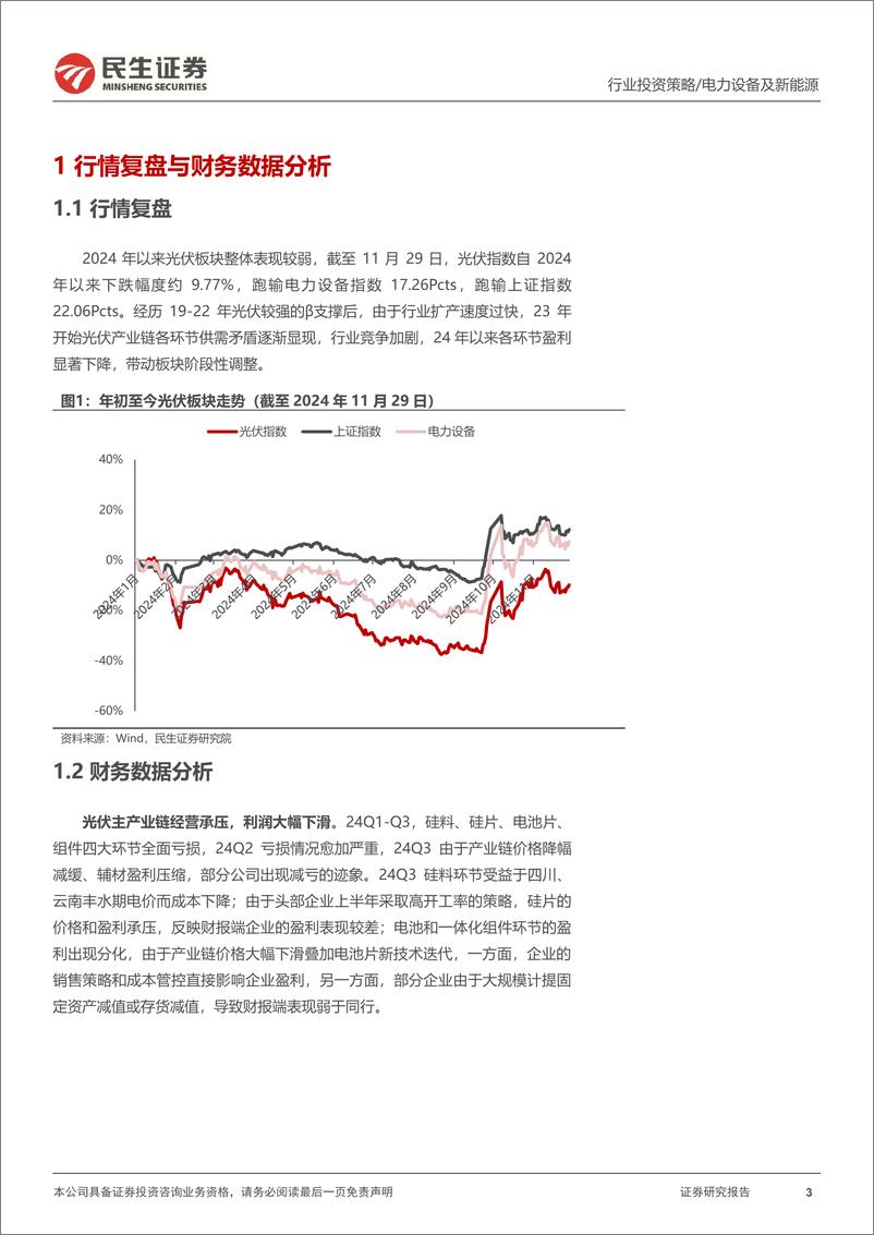 《民生证券-光伏行业2025年度投资策略_雾散云收_光启新程》 - 第3页预览图