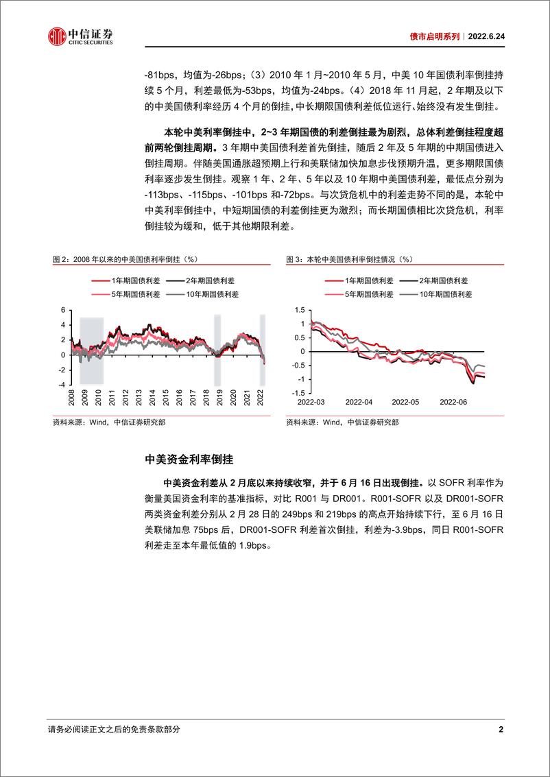 《债市启明系列：中美利率倒挂的三个层次-20220624-中信证券-32页》 - 第4页预览图