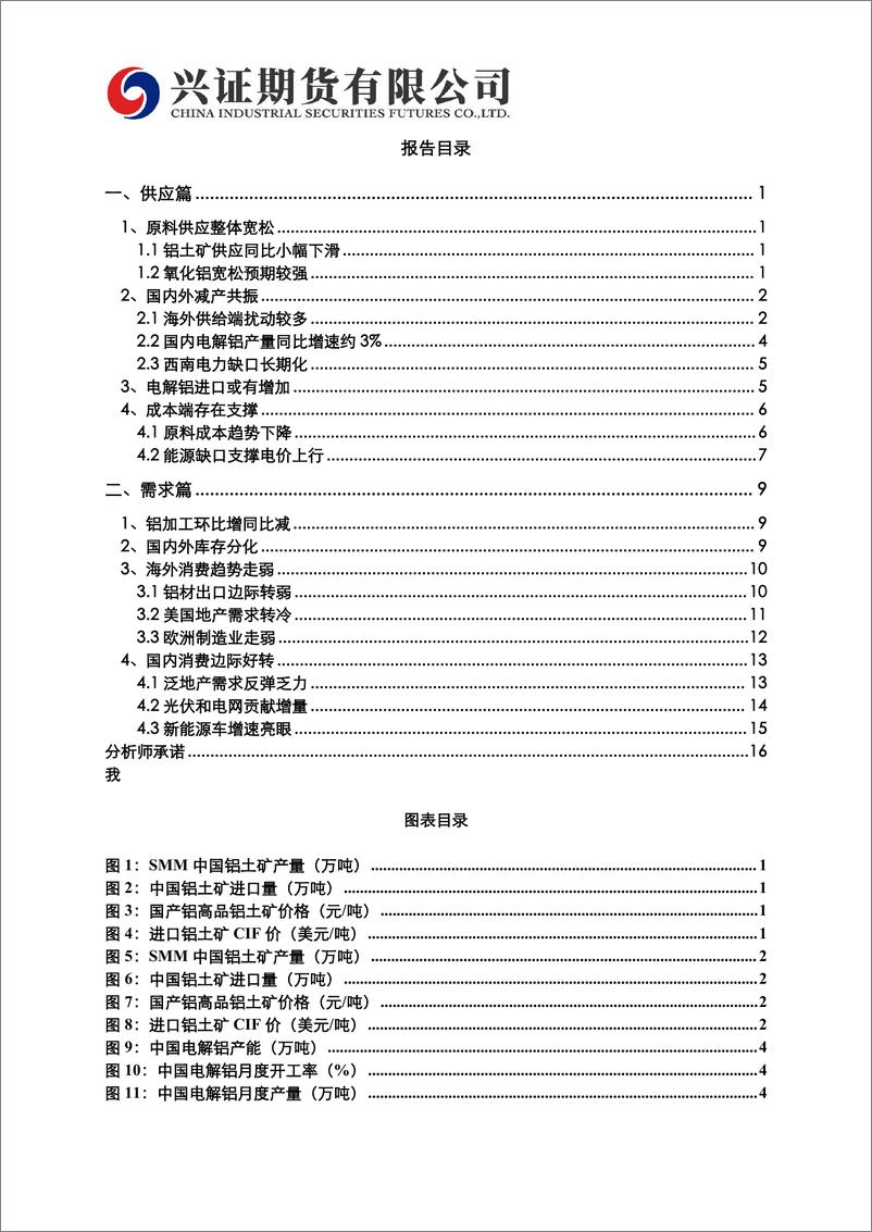 《有色金属专题报告：供应干扰频发，铝价偏强震荡-20221020-兴证期货-20页》 - 第4页预览图