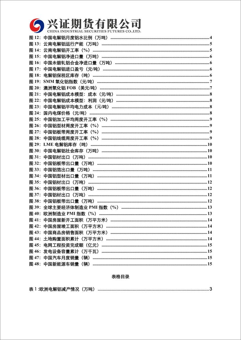 《有色金属专题报告：供应干扰频发，铝价偏强震荡-20221020-兴证期货-20页》 - 第5页预览图