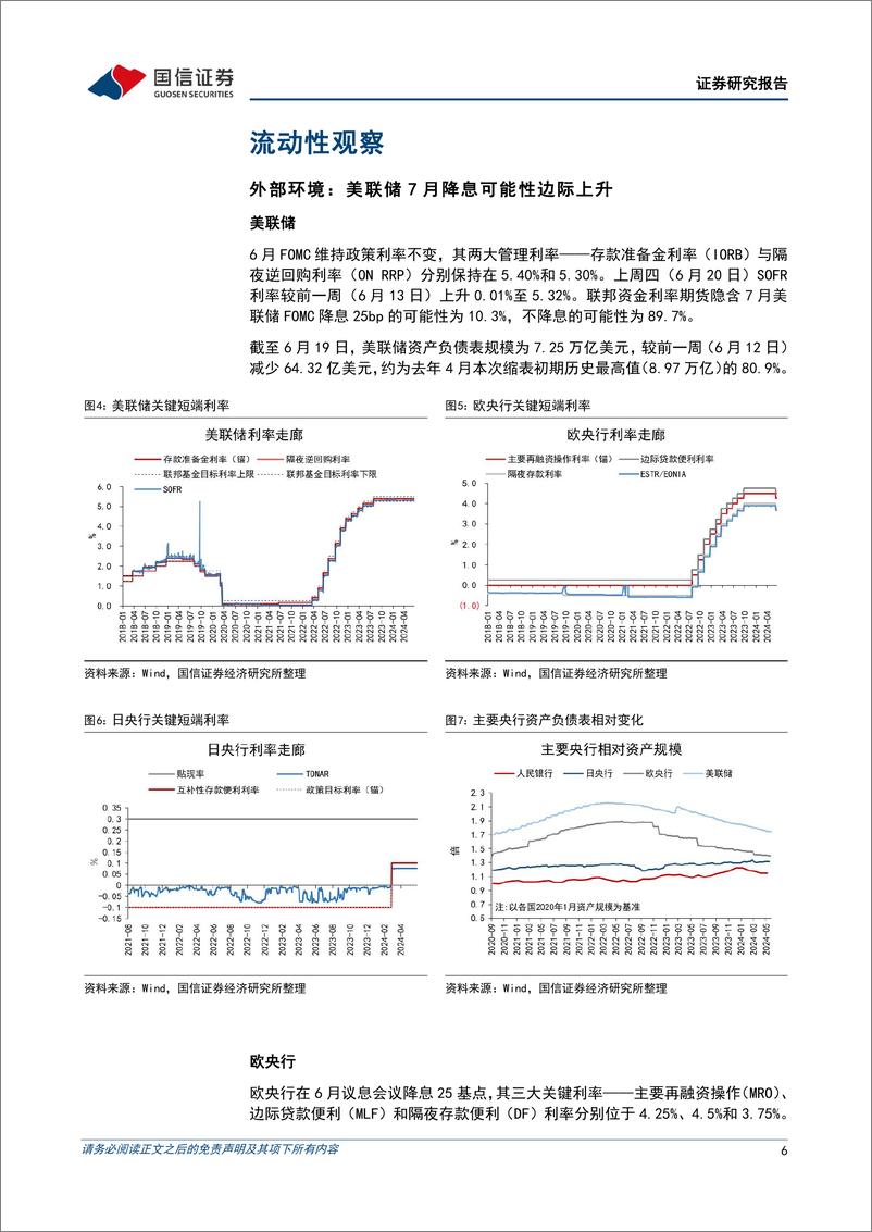 《货币政策与流动性观察：季末临近资金面扰动延续-240624-国信证券-14页》 - 第6页预览图