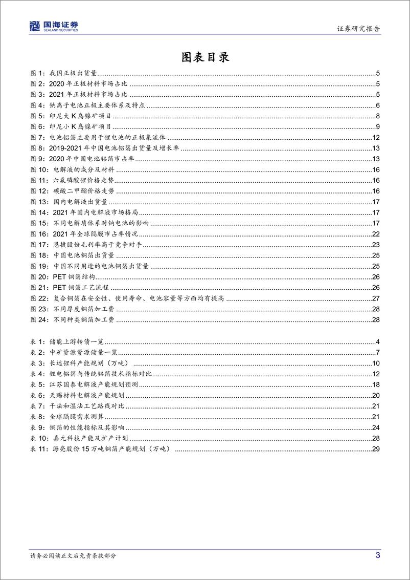 《新能源转债梳理系列：储能行业转债纵览（上游篇）-20220820-国海证券-31页》 - 第4页预览图