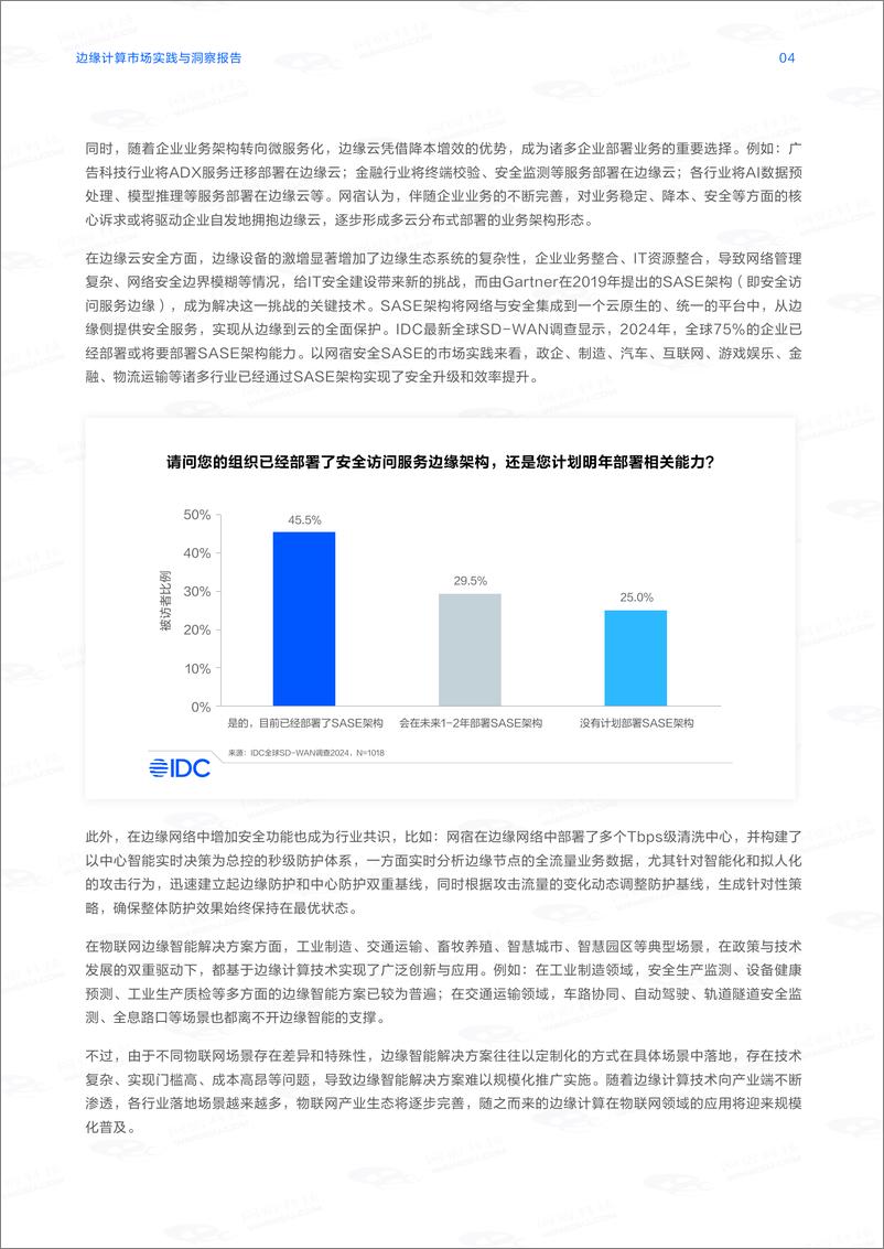 《网宿科技_2024年边缘计算市场实践与洞察报告》 - 第5页预览图