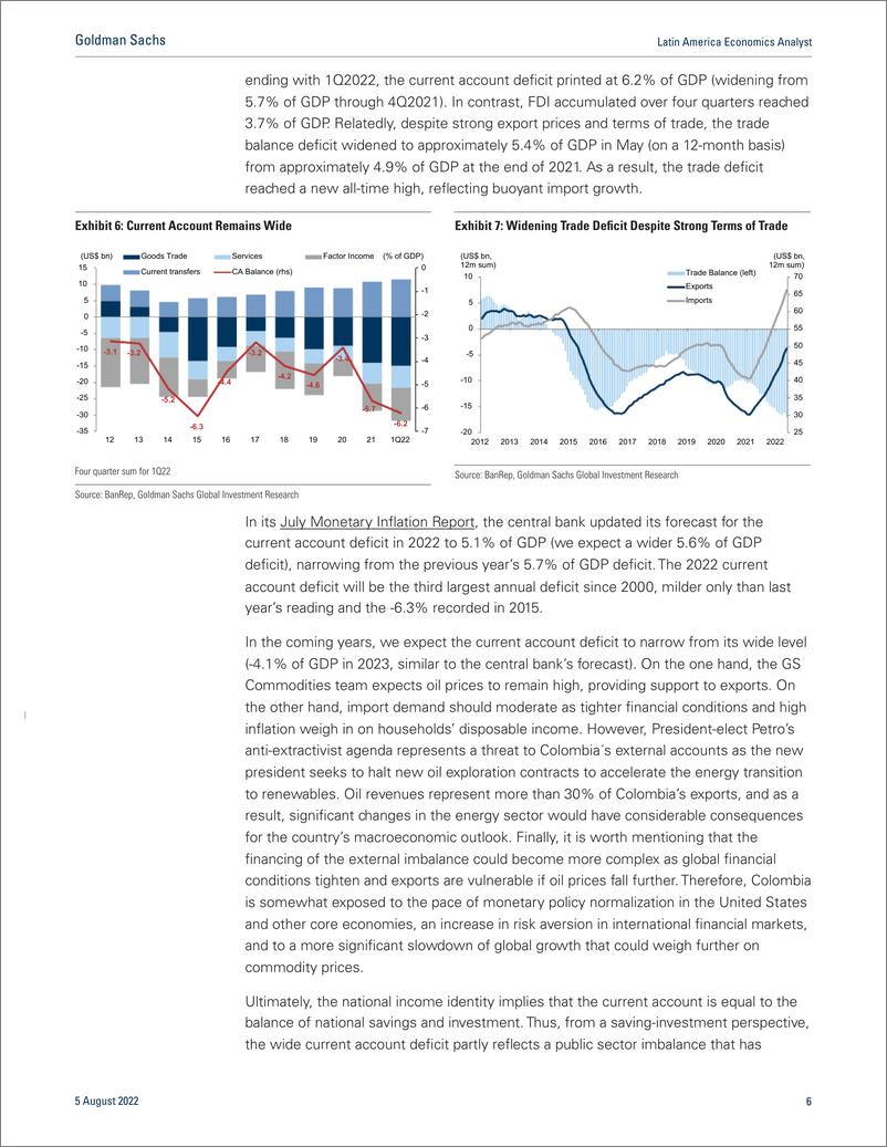 《Latin America Economics Analys Colombi New Government, New Policies, Old Challenges(1)》 - 第7页预览图