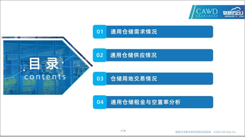 《20230830-2023年8月通用仓储市场报纯图版-30页》 - 第5页预览图