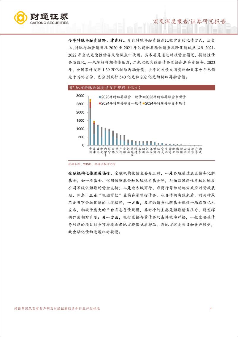 《再议化债的宏观影响：融资的“弱增长”模式-240329-财通证券-15页》 - 第3页预览图