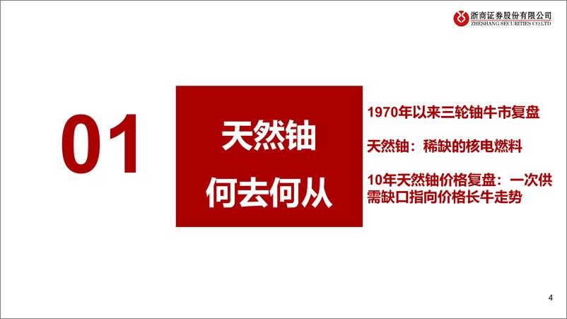 《天然铀行业研究手册：受益核电复苏，天然铀长牛可期-240802-浙商证券-40页》 - 第5页预览图