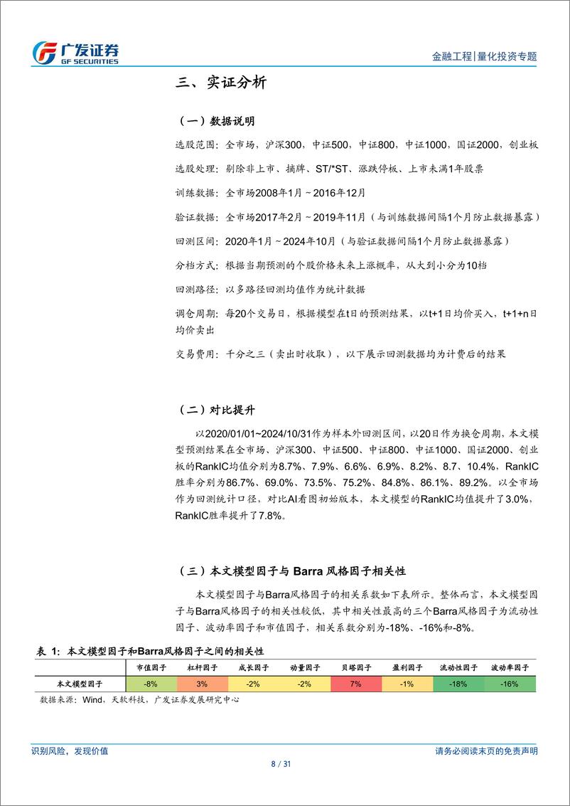 《深度学习研究报告：股价预测之多模态多尺度-241118-广发证券-31页》 - 第8页预览图