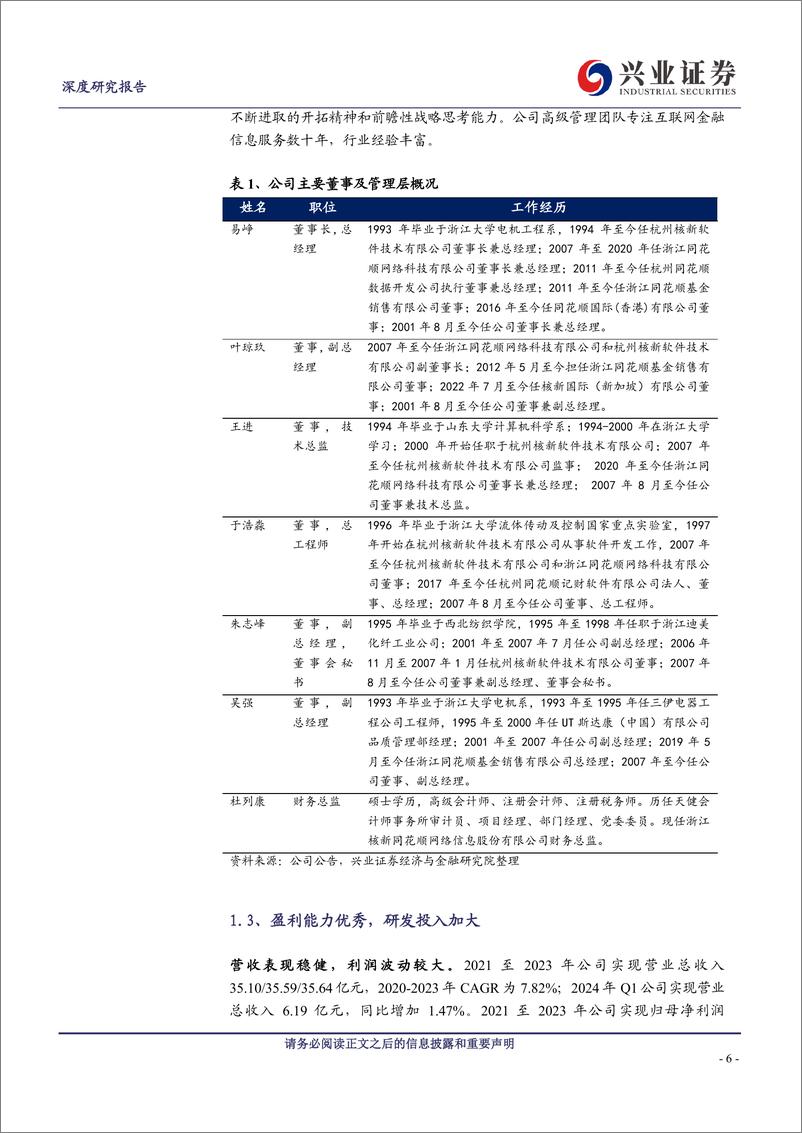 《同花顺-金融科技领军_AI 金融成长空间广阔-兴业证券》 - 第6页预览图