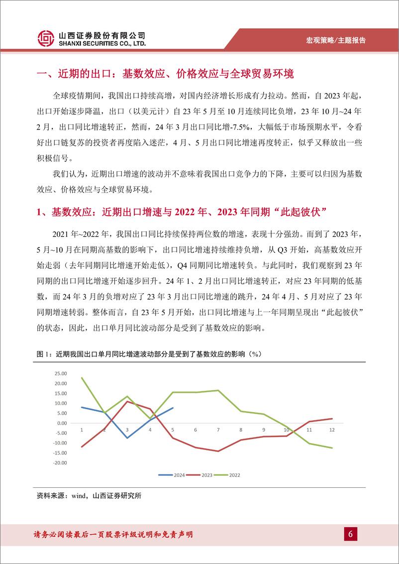 《宏观策略：我国出口的现状与趋势-240625-山西证券-40页》 - 第6页预览图