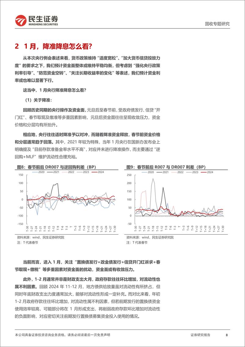 《利率专题：1月，降准降息？-250106-民生证券-17页》 - 第8页预览图