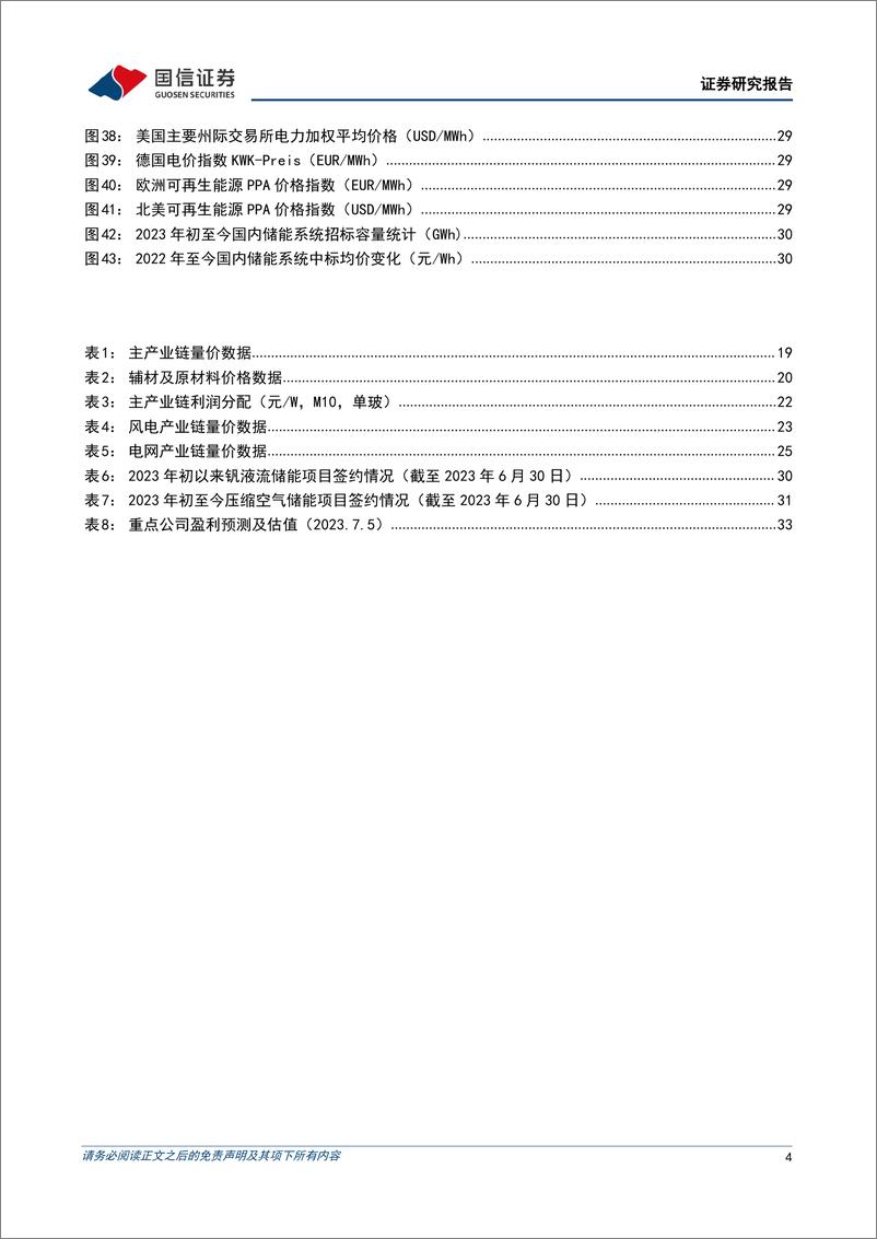 《电力设备新能源行业2023年中期投资策略：国内储能招标高景气持续，下半年风电光伏迎接放量-20230706-国信证券-36页》 - 第5页预览图