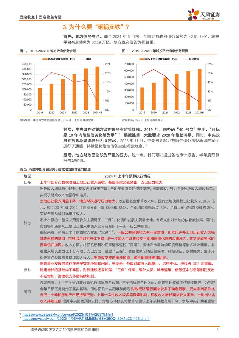 《固定收益定期：债务化解再出“新表述”？-240903-天风证券-14页》 - 第5页预览图