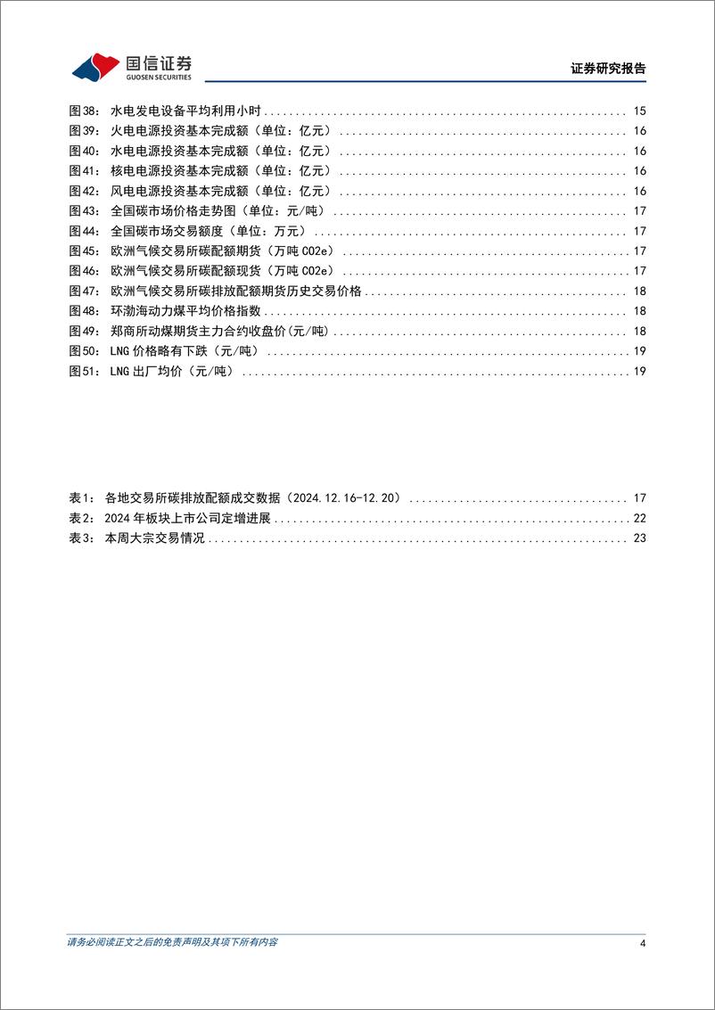 《公用环保行业202412第4期：1-11月全社会用电量同比%2b7.1%25，11月工业及混合油(UCO)出口量创历史新高-241222-国信证券-26页》 - 第4页预览图