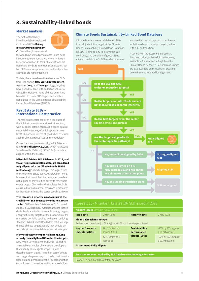 《CBI气候债券倡议组织：2023年香港可持续债务市场报告（英文版）》 - 第8页预览图