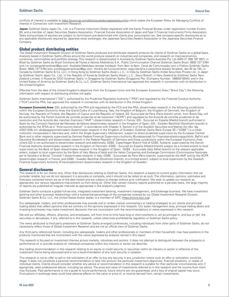 《Natural Ga Potential NS1 drop brings upside risk to our TTF forecast(1)》 - 第6页预览图