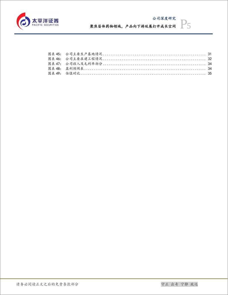 《共同药业-300966.SZ-聚焦甾体药物领域，产品向下游延展打开成长空间-20240411-太平洋-38页》 - 第5页预览图