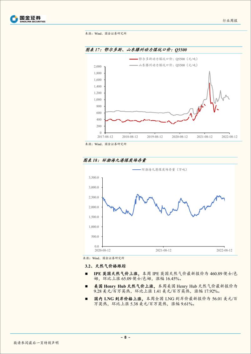 《公用事业及环保产业行业周报：电化学储能核心环节之温控》 - 第8页预览图