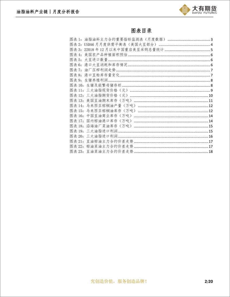 《油脂油料产业链月度分析报告：播种面积与高库存角力，终端需求与供应博弈-20190630-大有期货-21页》 - 第4页预览图