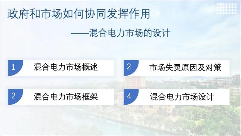 《华南理工大学（荆朝霞）：2024政府和市场如何协同发挥作用——混合电力市场的设计报告》 - 第6页预览图