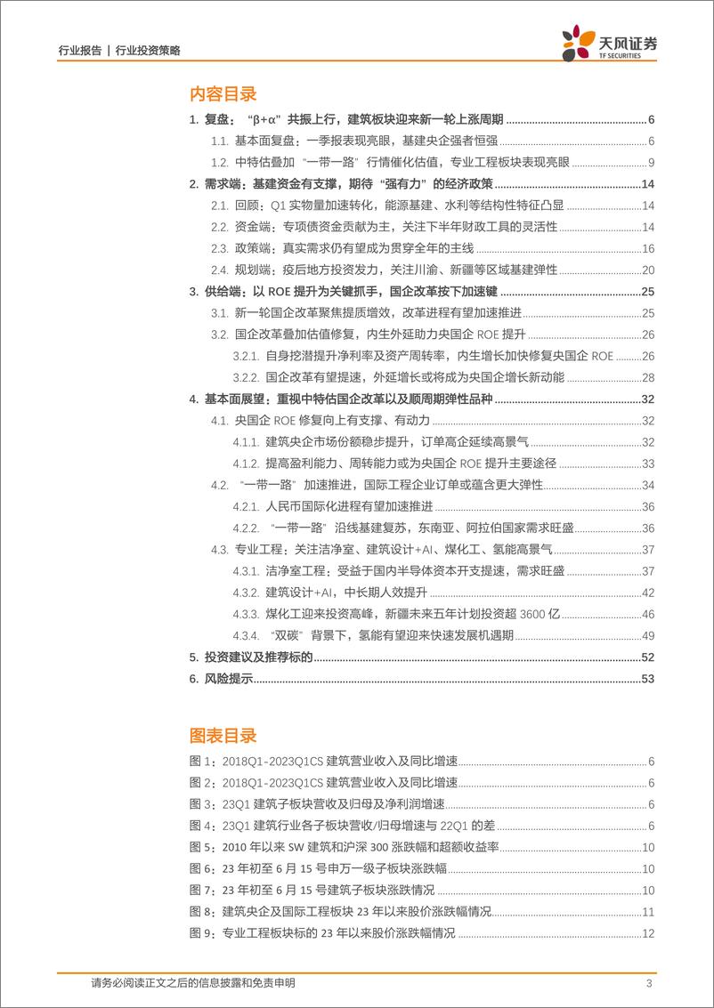 《建筑装饰行业：国企改革按下加速键，细分赛道景气孕育成长-20230711-天风证券-54页》 - 第4页预览图