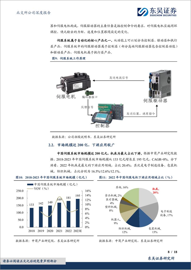 《星辰科技(832885)伺服市场星辰大海，军民两用潜力无限-240722-东吴证券-18页》 - 第8页预览图