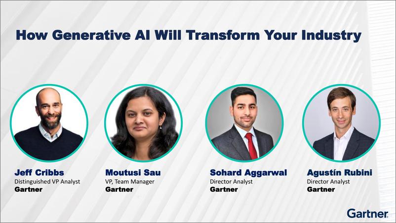 《Gartner-生成式AI将如何改变您的行业（英）》 - 第3页预览图