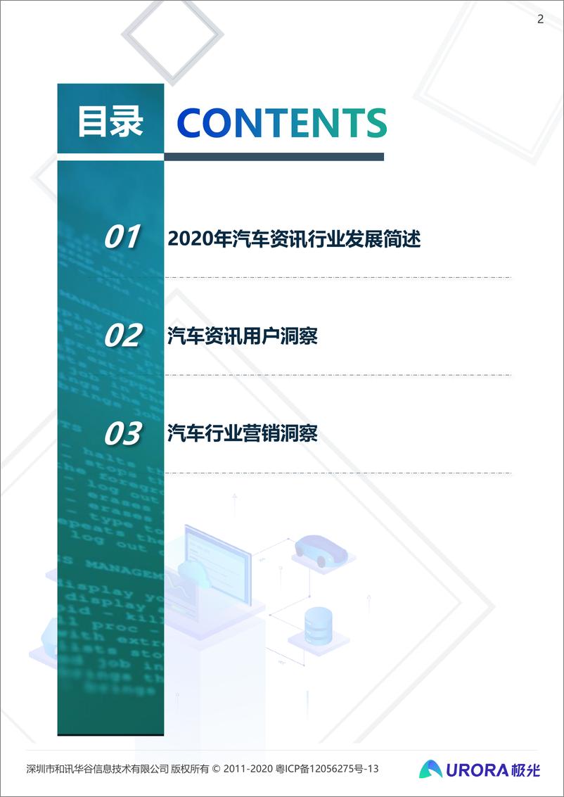 《2020年汽车资讯行业洞察-极光-202103》 - 第2页预览图