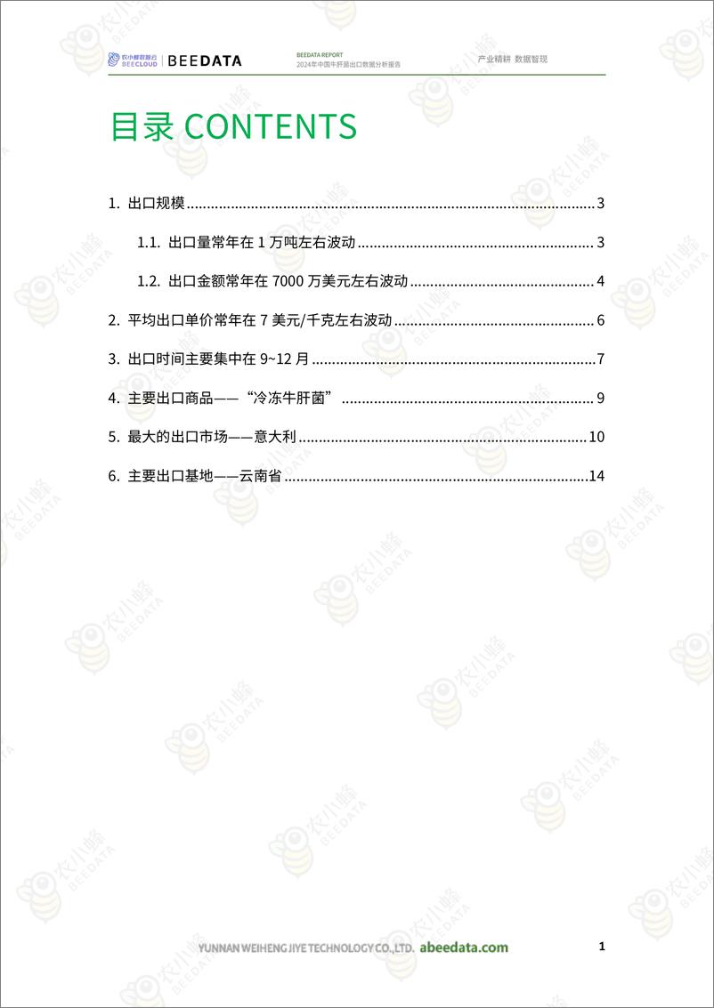 《农小蜂-2024年中国牛肝菌出口数据分析报告》 - 第4页预览图