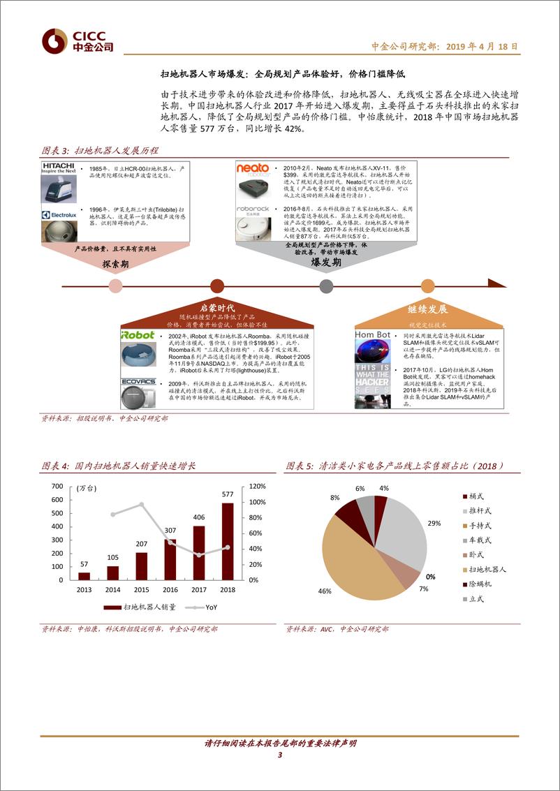 《科技行业科创板系列：石头科技，产品进步激活扫地机器人市场-20190418-中金公司-10页》 - 第4页预览图