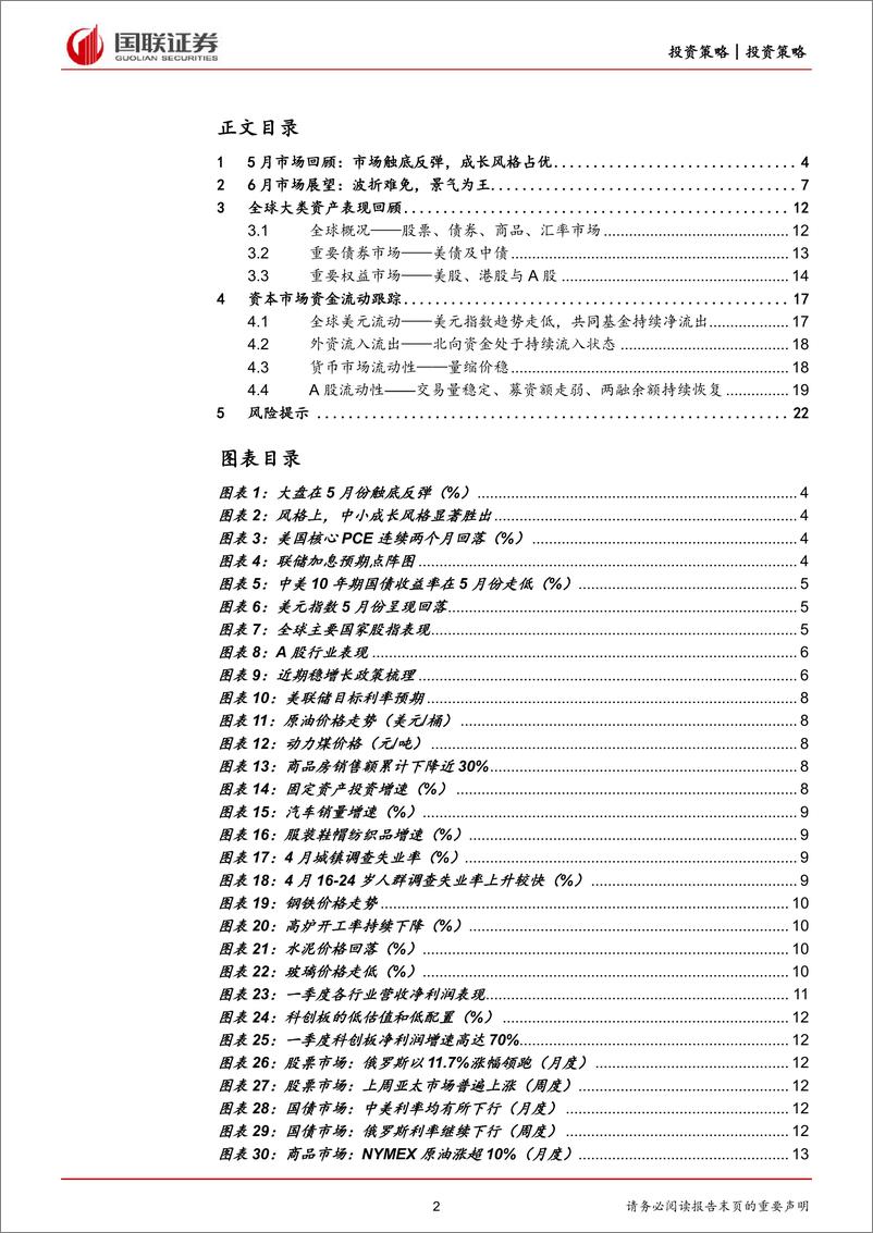 《2022年6月策略月报：波折难免，景气为王-20220605-国联证券-23页》 - 第3页预览图