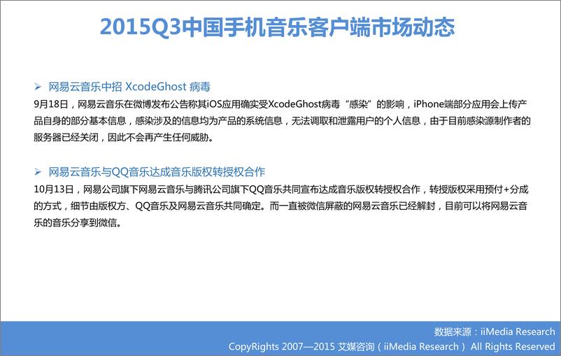 《2015Q3中国手机音乐客户端季度监测报告》 - 第4页预览图