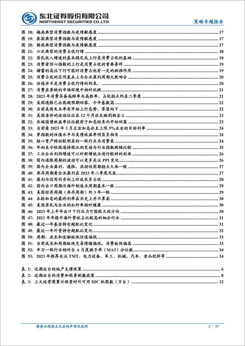 《2023年年度展望系列之二暨行业配置展望：成长与消费双轮驱动-20230209-东北证券-37页》 - 第4页预览图