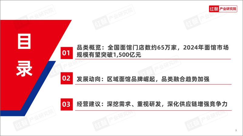 《红餐研究院：面馆发展报告2024》 - 第3页预览图