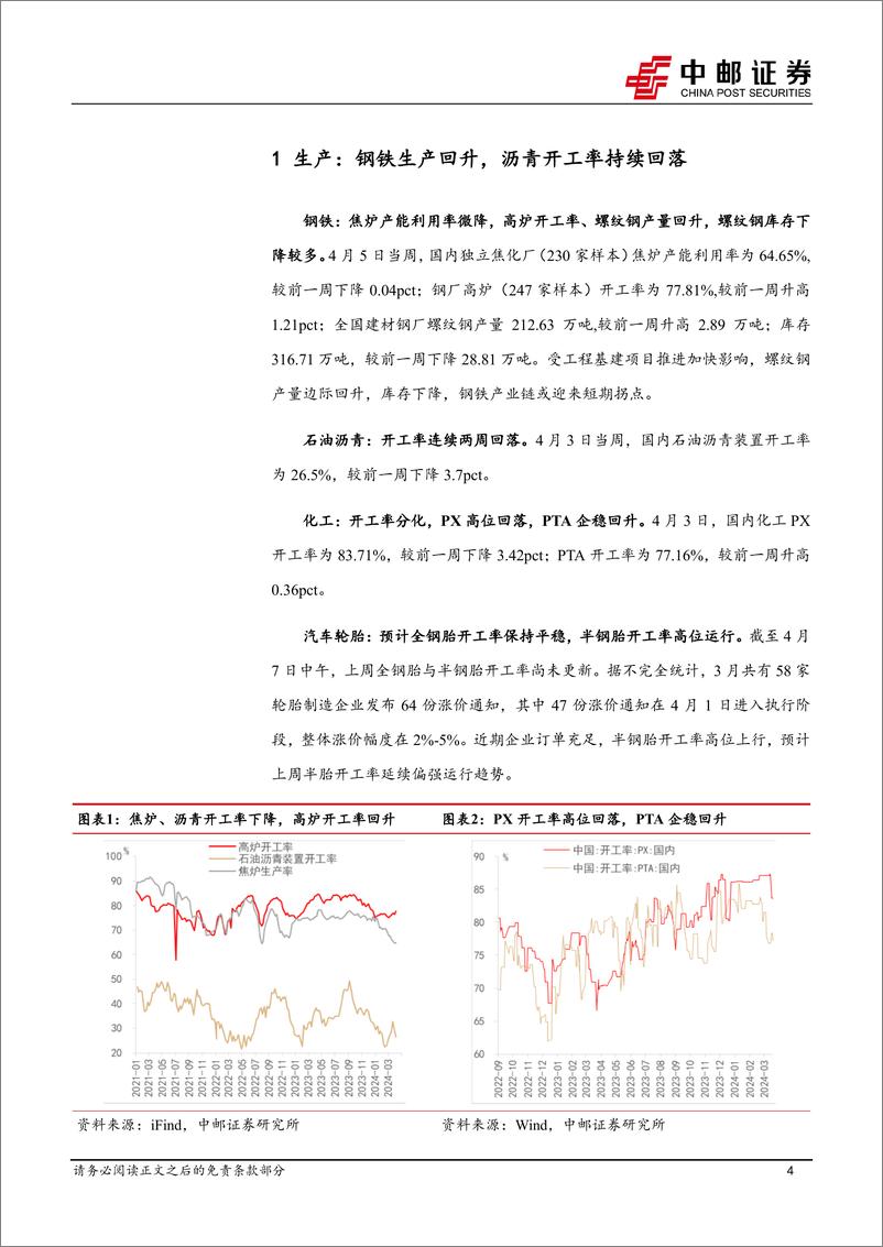 《高频数据跟踪：假期出行消费热度高-240407-中邮证券-13页》 - 第4页预览图