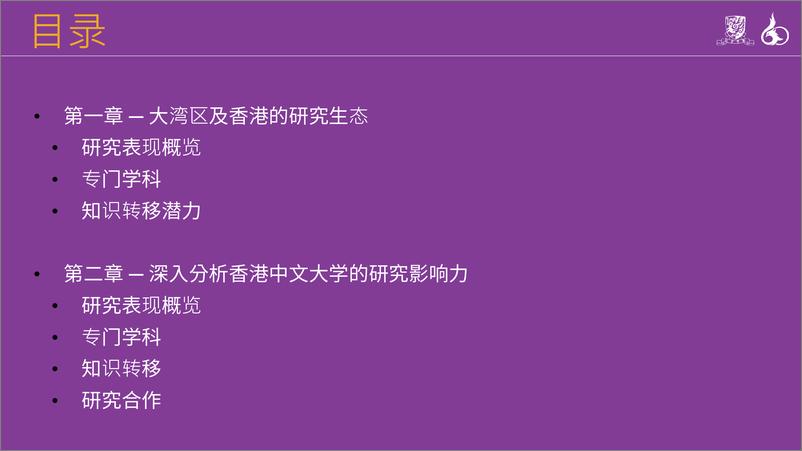 《2024年香港中文大学在粤港澳大湾区的研究影响力和贡献报告》 - 第2页预览图