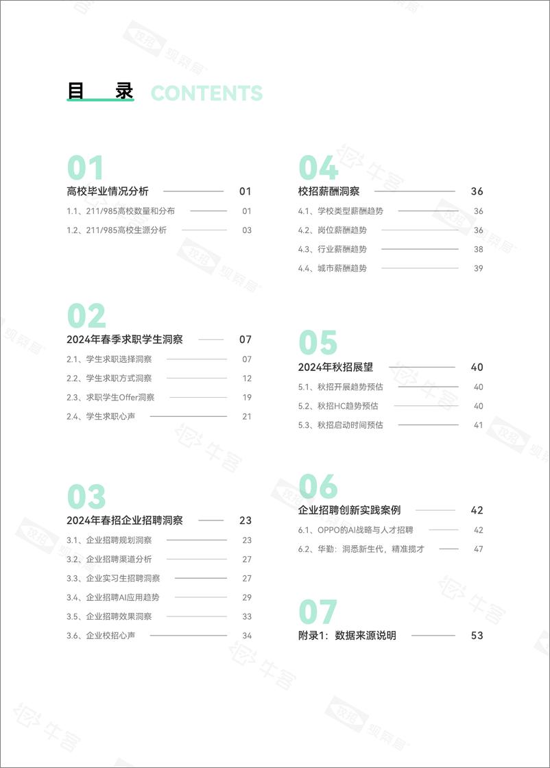 《牛客：2024春季校园招聘白皮书》 - 第3页预览图