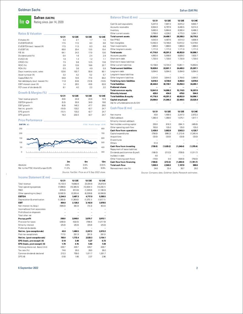 《Safran (SAF.PA Embarking on a superior growth and cash cycle; Buy, add to CL(1)》 - 第3页预览图