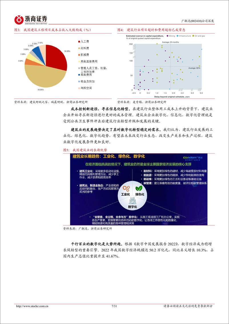 《广联达(002410)深度报告：“四小龙”有望成为施工百亿市场增长引擎-240505-浙商证券-31页》 - 第7页预览图