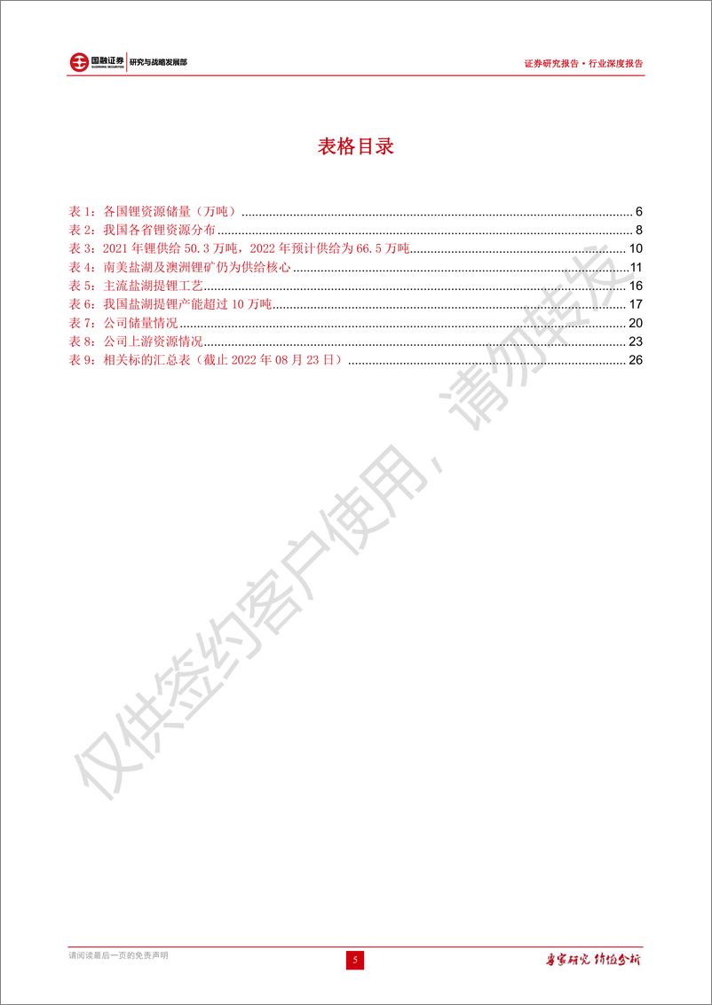 《锂行业深度报告：全球锂资源概览，锂龙头未来可期》 - 第5页预览图