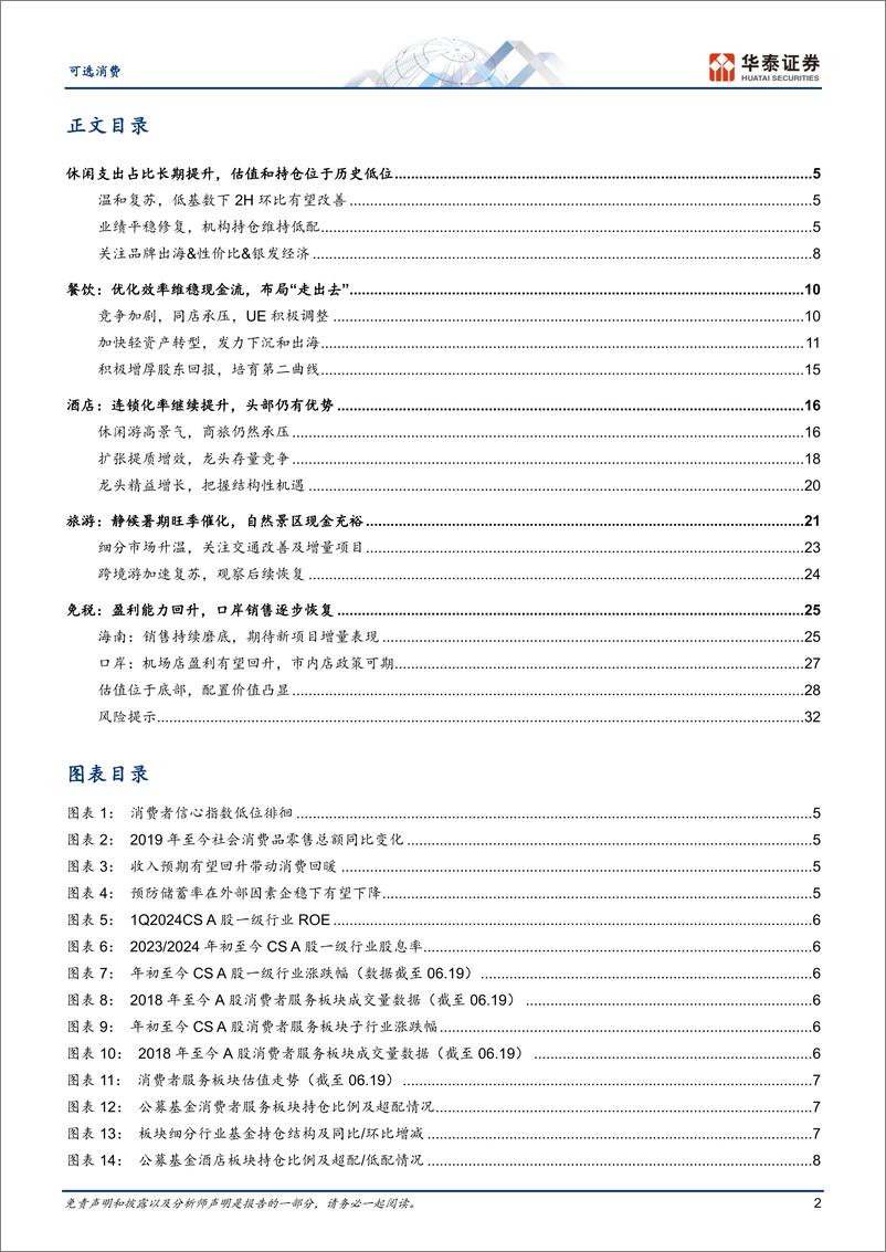 《可选消费行业中期策略：理性繁荣，看好性价比和出海-240703-华泰证券-35页》 - 第2页预览图