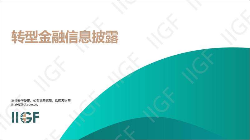 《二、转型金融信息披露-17份》 - 第1页预览图