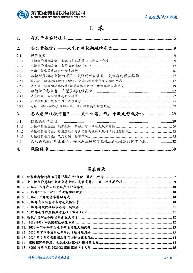 《新能源汽车上游资源系列报告之四：锂周期复盘：看好锂价高位延续，关注业绩主线》 - 第2页预览图