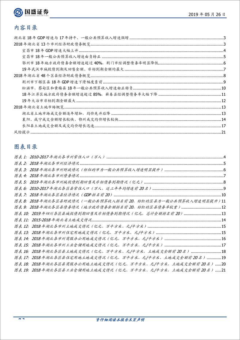 《湖北48个区县2018年经济财政数据大盘点-20190526-国盛证券-21页》 - 第3页预览图