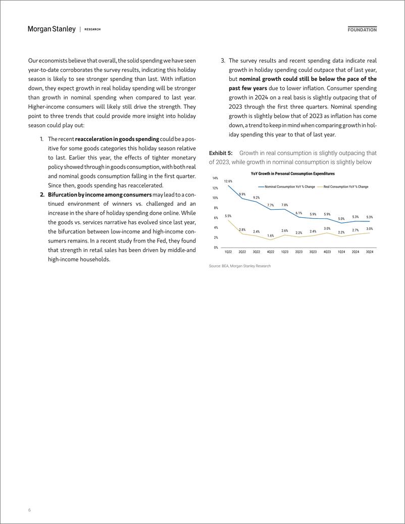 《Morgan Stanley Fixed-Thematic Alpha Holiday Shopping Outlook A Little More Holi...-111556715》 - 第6页预览图