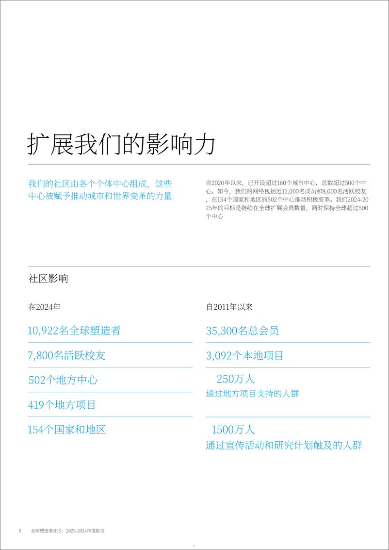 《世界经济论坛_2023-2024年全球塑造者社区年度报告》 - 第5页预览图