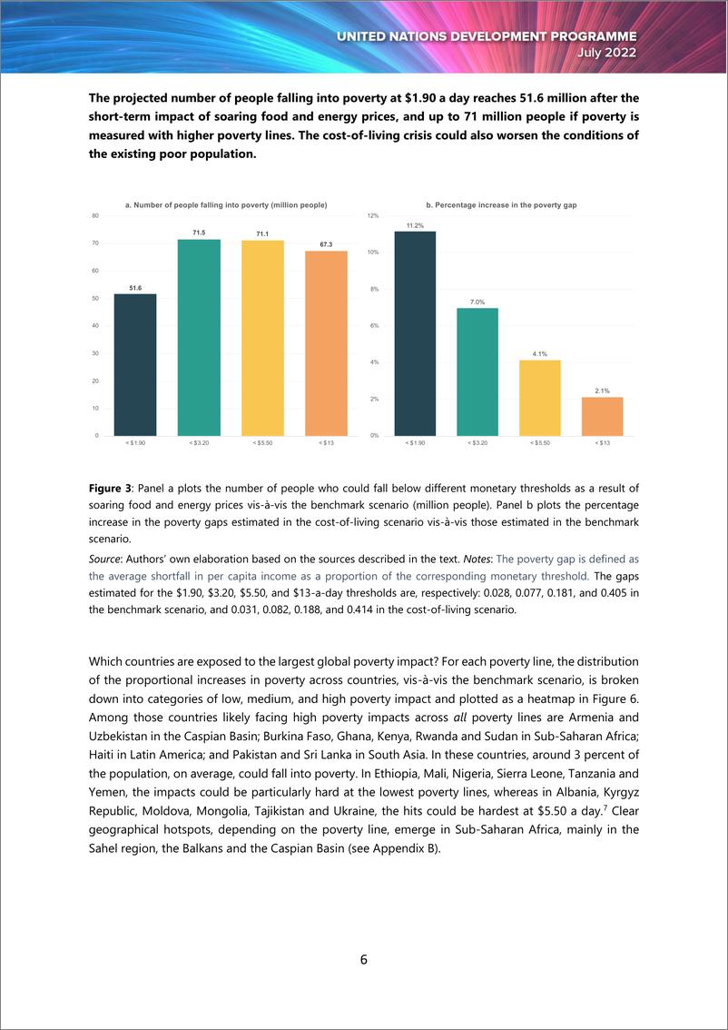 《UNDP-解决发展中国家的生活成本危机：贫穷和脆弱性预测及政策应对（英）-2022.7-20页》 - 第8页预览图
