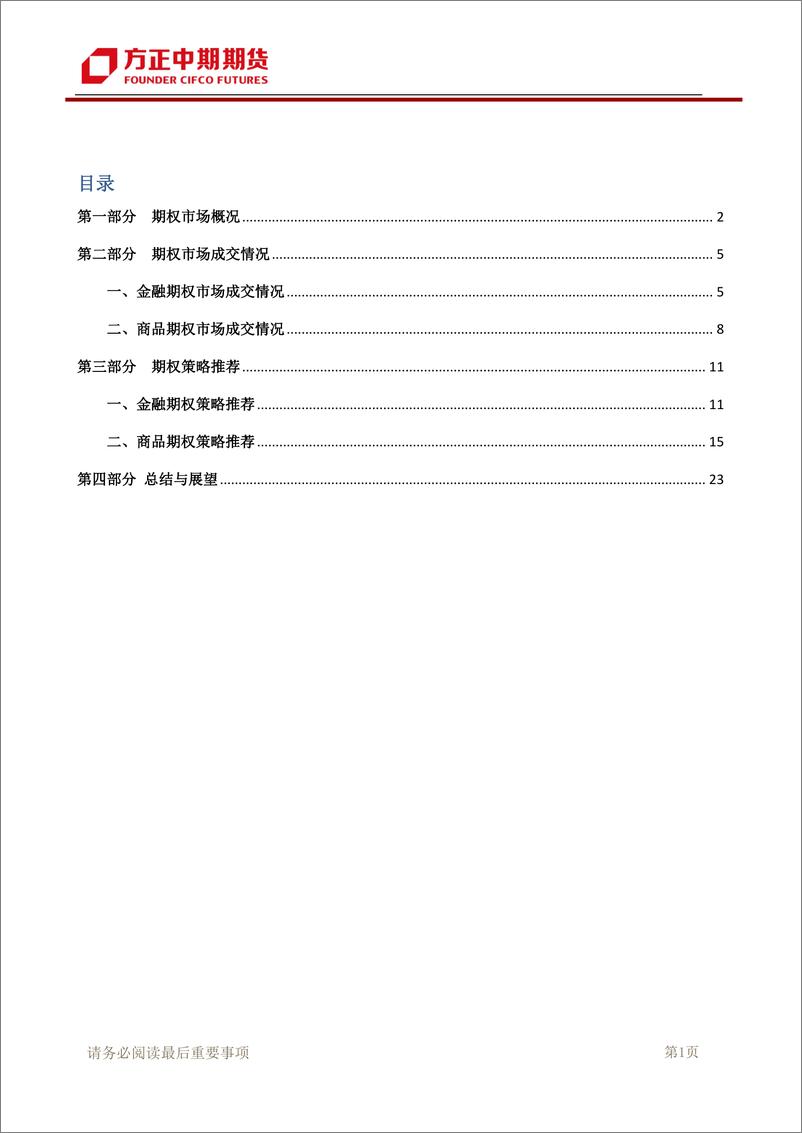 《期权市场策略月报-20230806-方正中期期货-27页》 - 第3页预览图